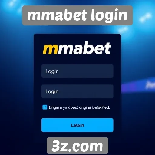 Como funciona o sistema de login do mmabet